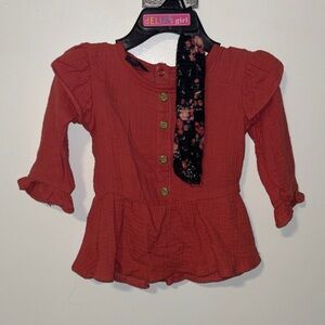 dELiA*s Rust Long Sleeve Tops for Kids